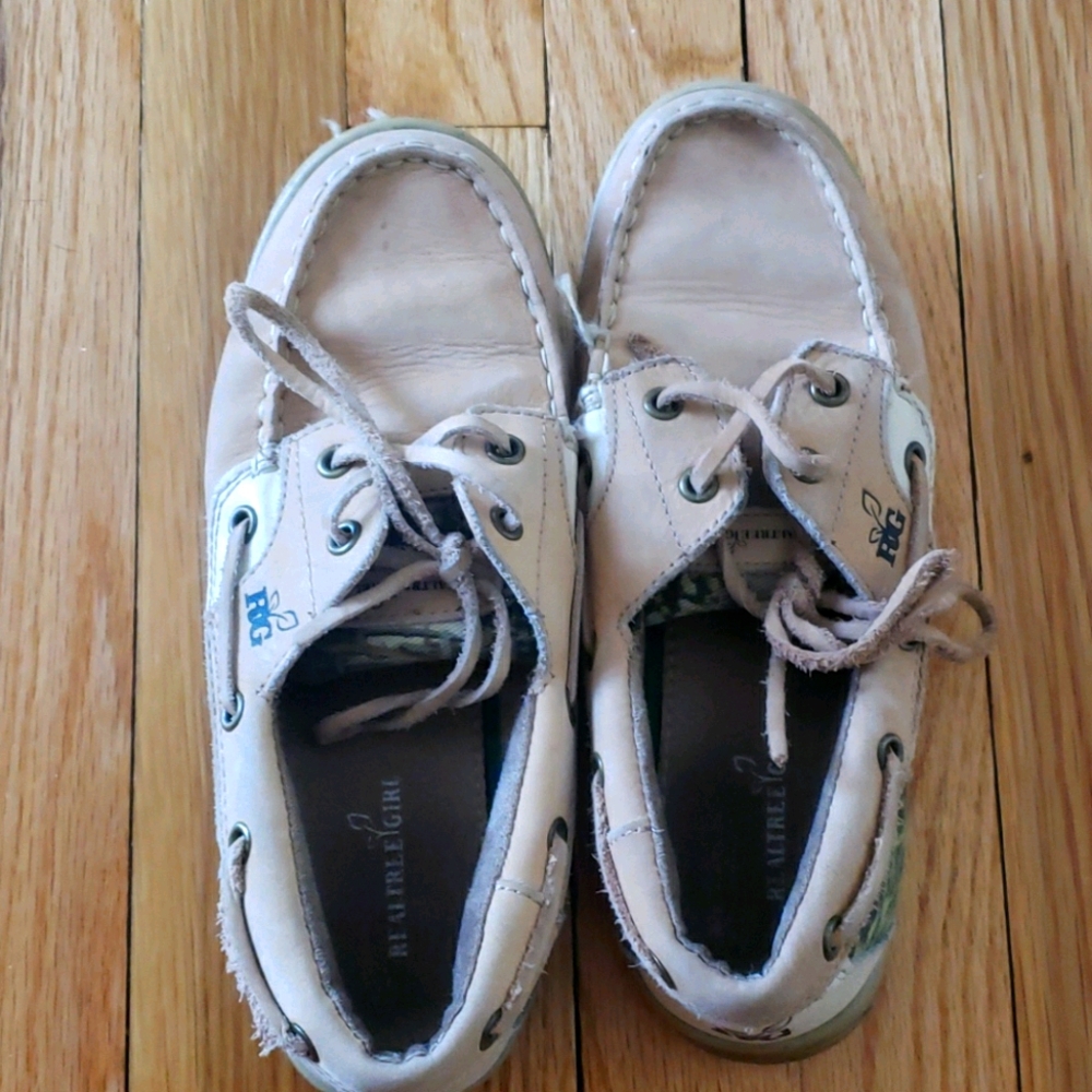 Realtree Girl boat shoes